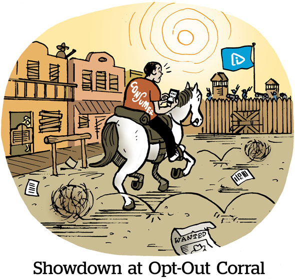 Comic: Showdown at Opt-Out Corral