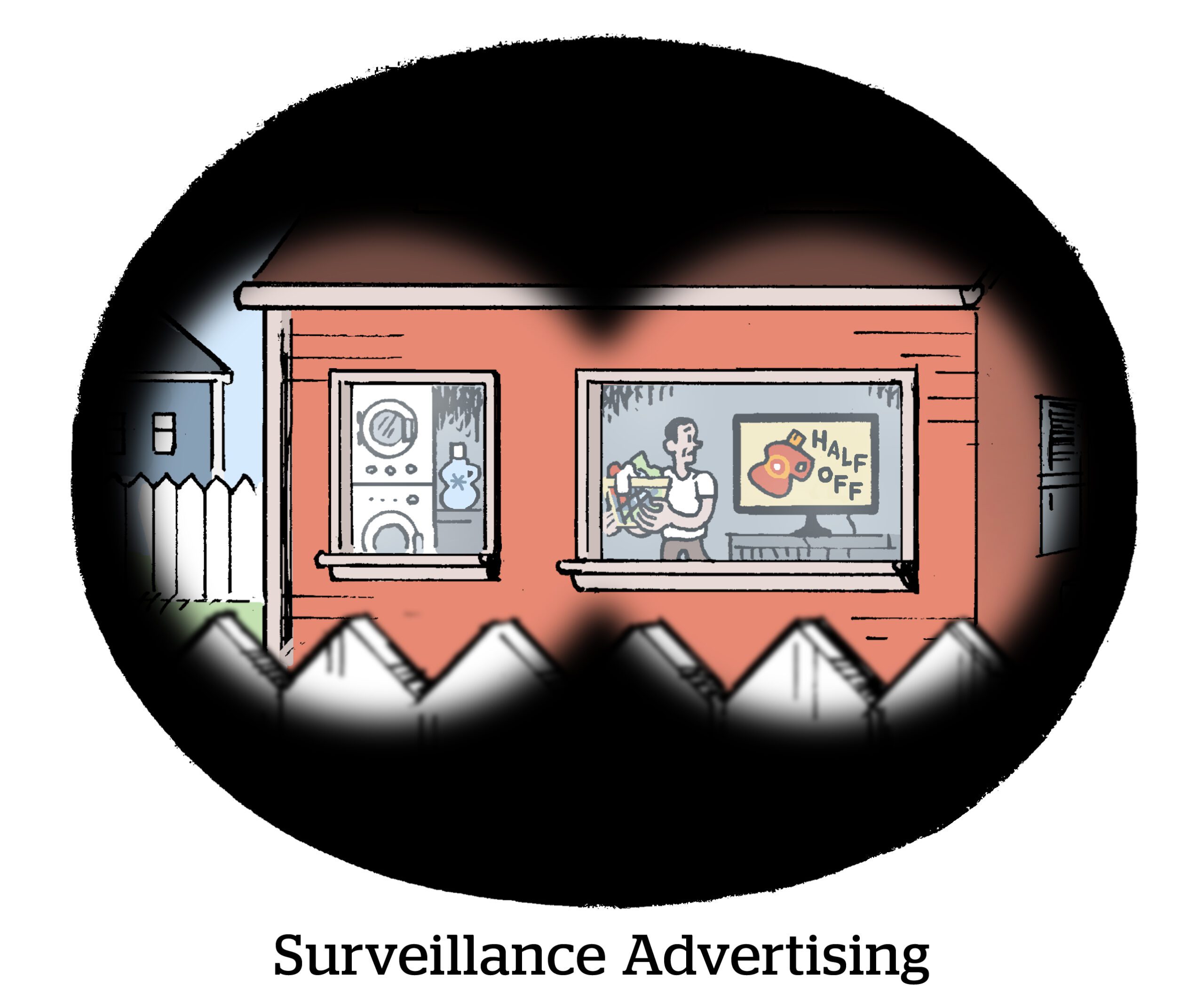 Comic: Surveillance Advertising
