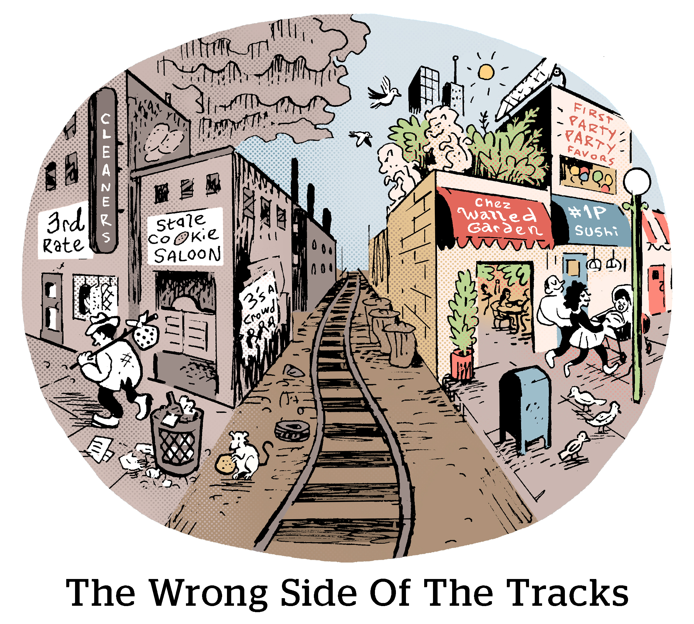 Comic: The Wrong Side Of The Tracks
